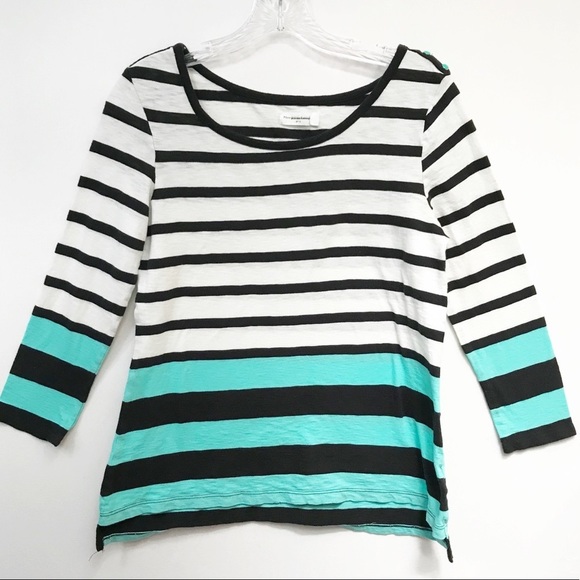 Pilcro and the Letterpress‎ Women Long Sleeve Size Small Cotton Stripes - Picture 1 of 6